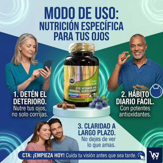 ZOOONE X 90 CAPS Suplemento para ojos