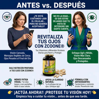 ZOOONE X 90 CAPS Suplemento para ojos