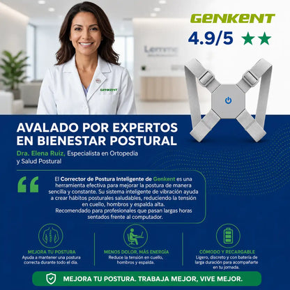 Corrector De Postura Inteligente Unisex