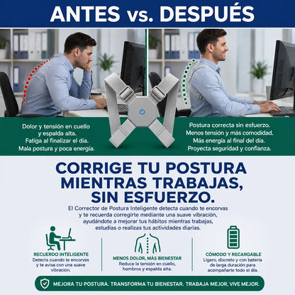 Corrector De Postura Inteligente Unisex