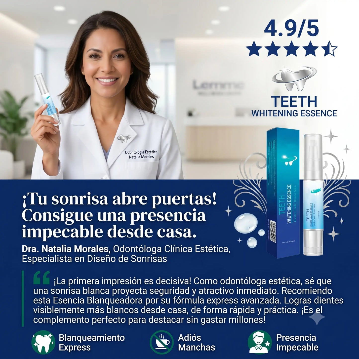 Lápiz blanqueador de dientes (TWE)