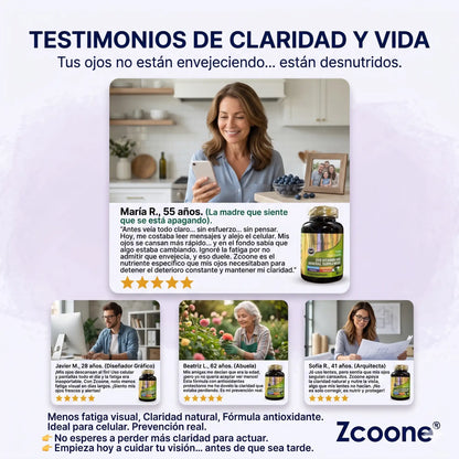 ZOOONE X 90 CAPS Suplemento para ojos